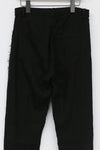 marc le bihan linen trousers 2440-E21 BLACK
